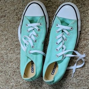 Women's Mint Green Converse